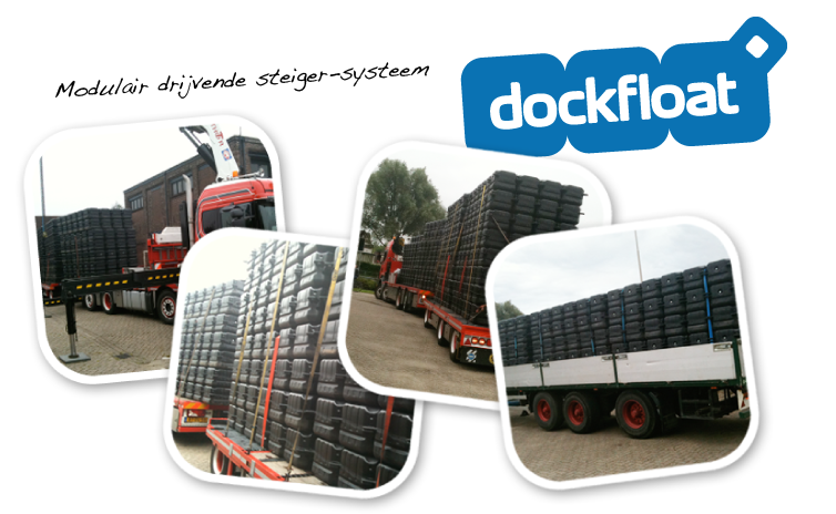 Vervoer drijvende stijgers/pontons